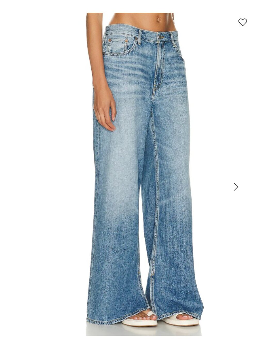 RE/DONE Originals Low Rider Loose Jeans in Vintage Flow